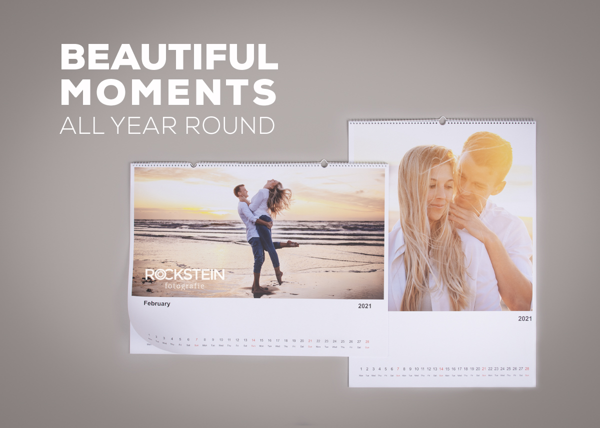 Photo calendars, beautiful moments all year round