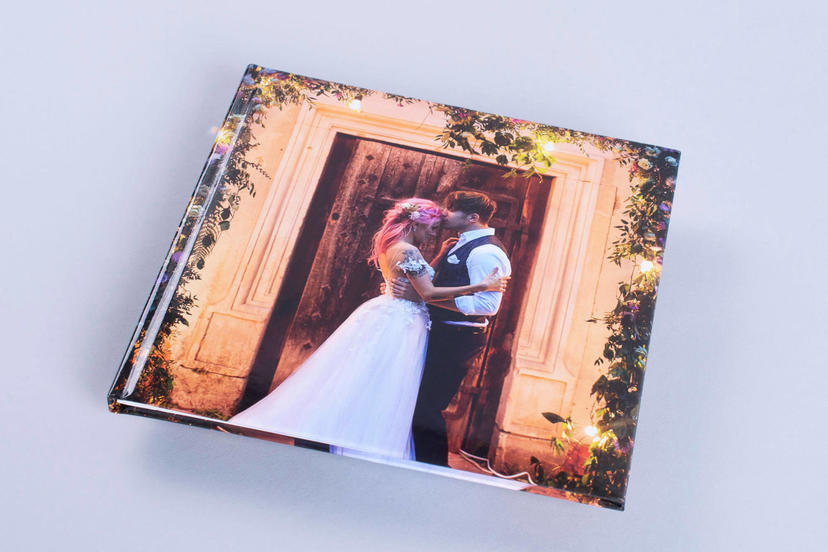 Creative printed cover photo album photo books wedding photographer packages IPS professional photographer nphoto 1