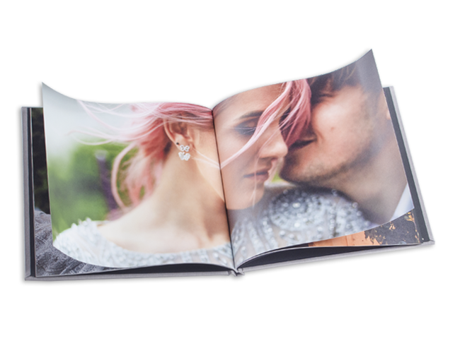 Photo Book PRO printed on HP Indigo 12000 for professional photographer wedding book custom book 