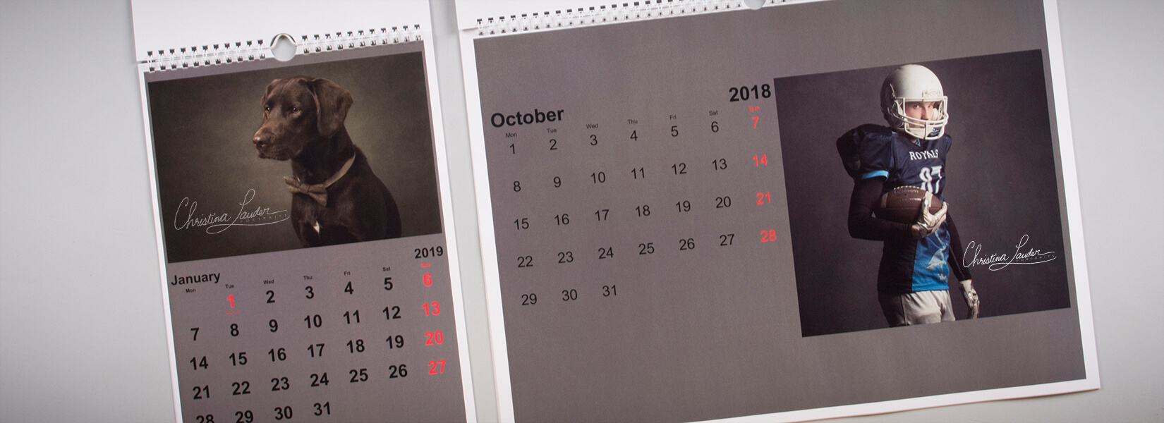 Calendar basic photo calendar professional print nphoto