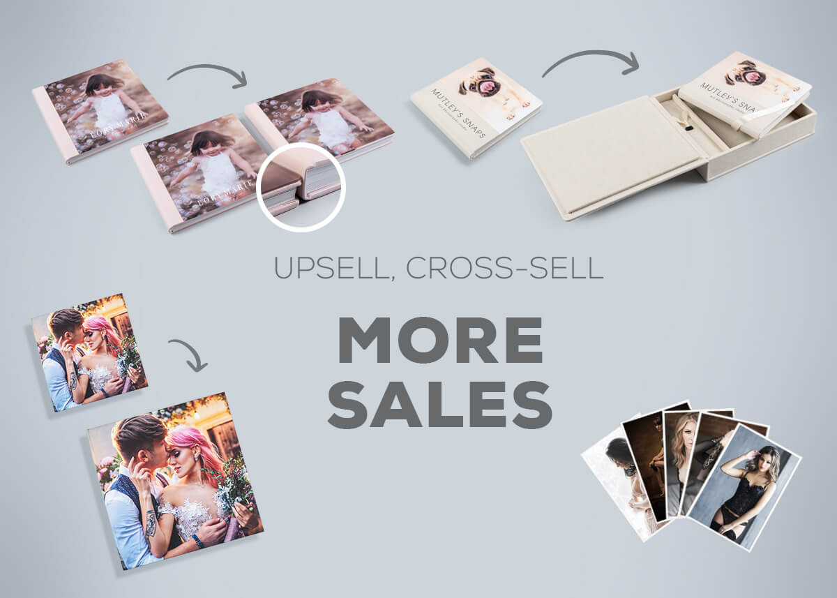 how to earn more as a photographer cross-selling upselling photo products