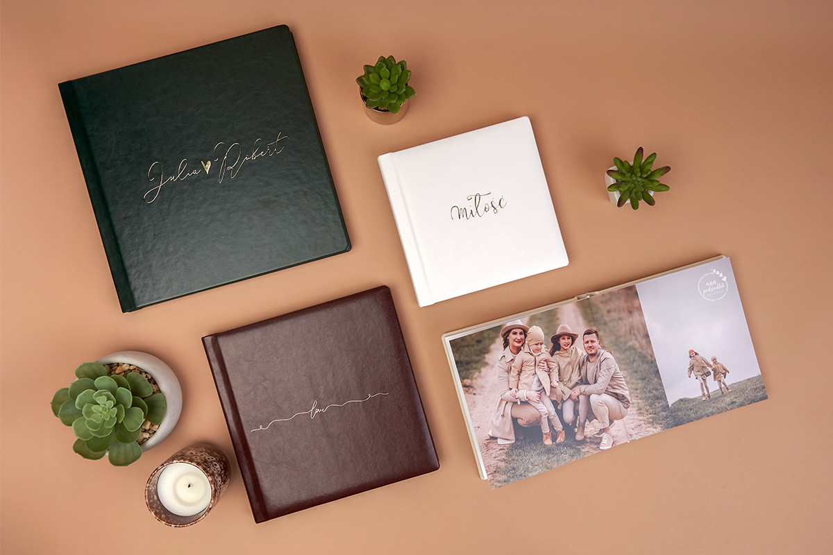 Albums Photo avec dorures 