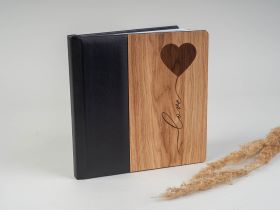 Fotoalbum Pro mit Holz-Finish