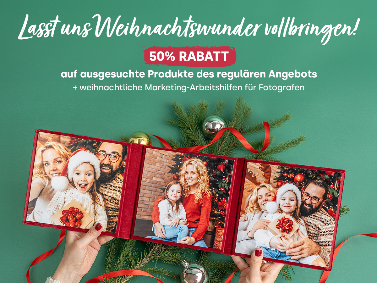 Ermäßigte Fotoprodukte für Fotografen 