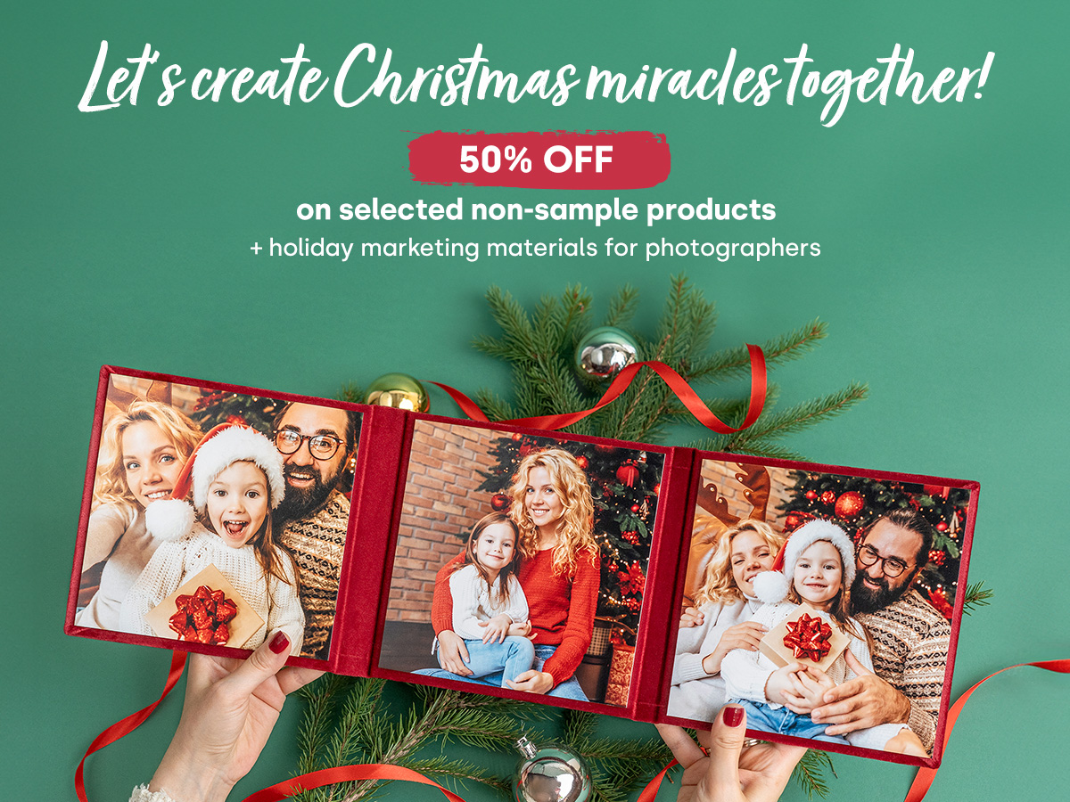 A holiday gift bag from nPhoto: deck the halls with client orders!