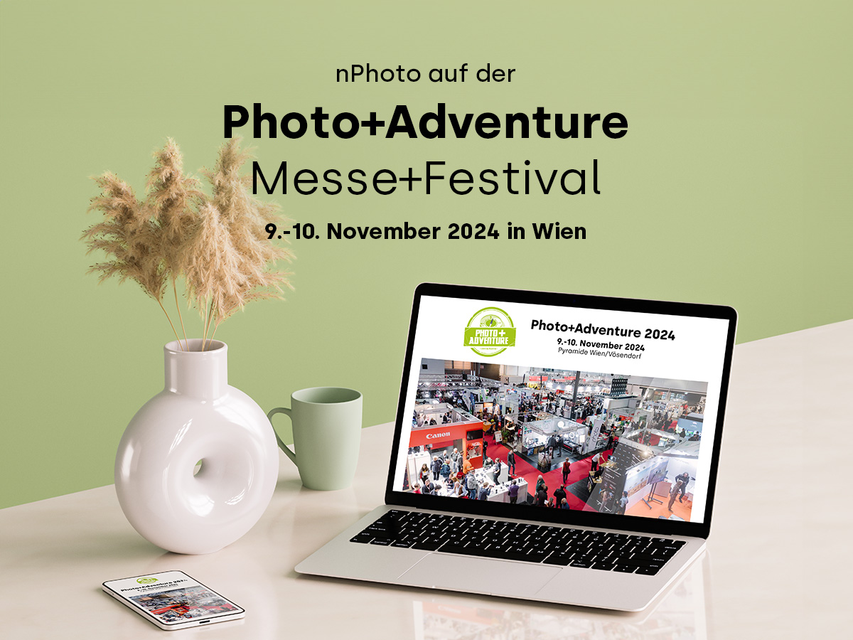 Professionelle Fotoprodukte von nPhoto auf der Photo+Adventure Wien 2024