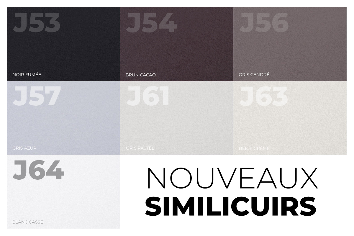nouveaux similicuirs 
