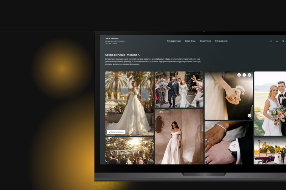 LookAt Gallery - galeria-zdjęć dla profesjonalnego fotografa - autorskie narzędzie od nPhoto