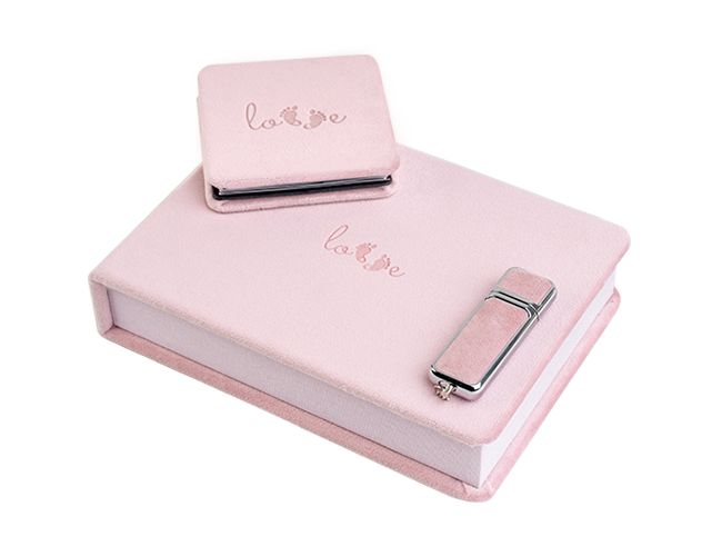 Pendrive Box+Accordion Mini Book