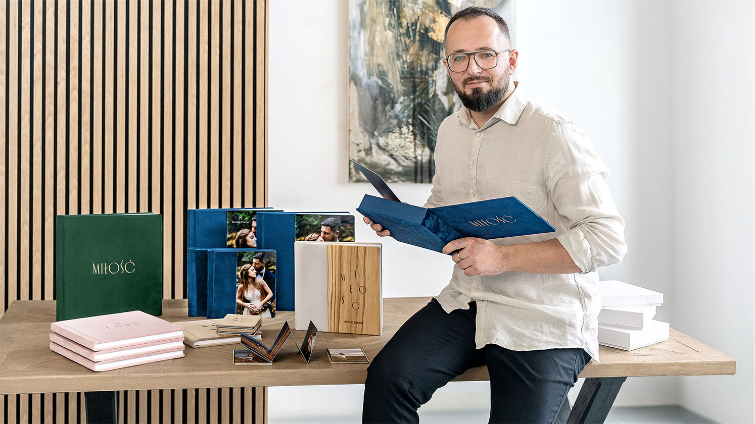 Dawid Mazur poleca kolekcję ślubną w nPhoto