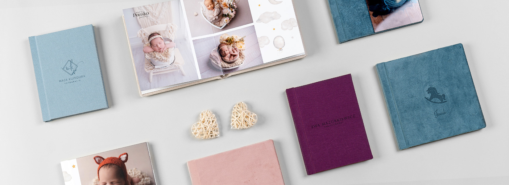 Photo Album Acrylic Photo Album Exclusive Lay flat professional nphoto newborn photography