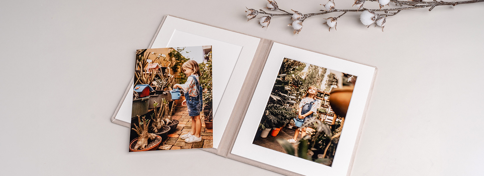 Fotoprodukt mit Fotos zum Einschieben