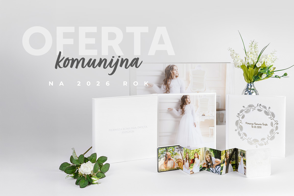 Oferta fotoproduktów dla Fotografów komunijnych
