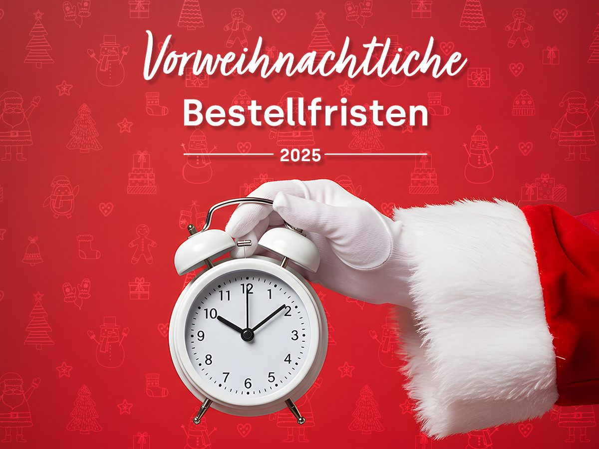Weihnachts-Bestellfristen 2025