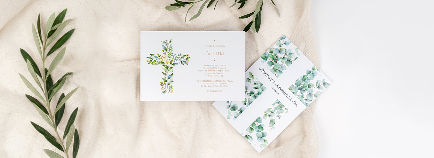 Karta Folio Lite - Pierwsza Komunia Św.