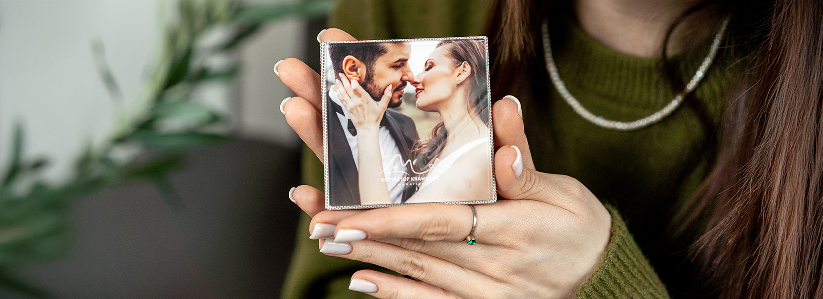 Mini-Fotoalbum mit Acryl-Veredelung