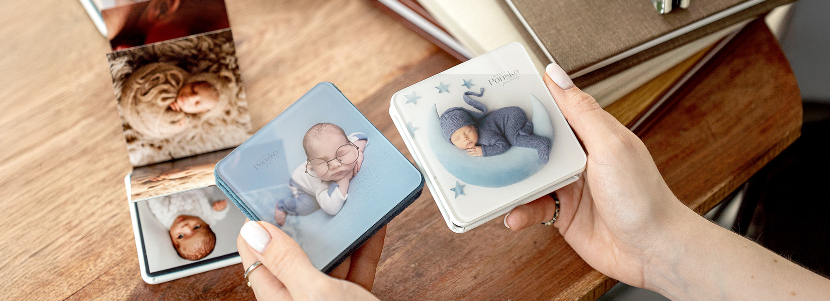 Acrylic Accordion Mini Book