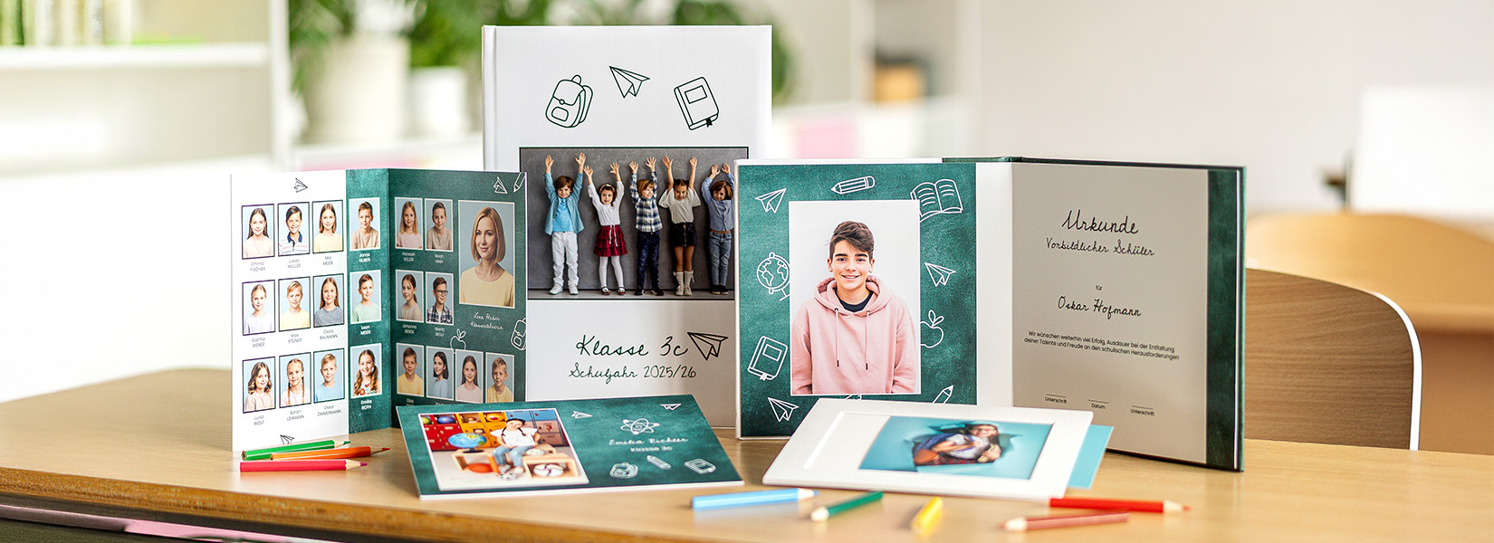 Fotoprodukte für Schulfotografen