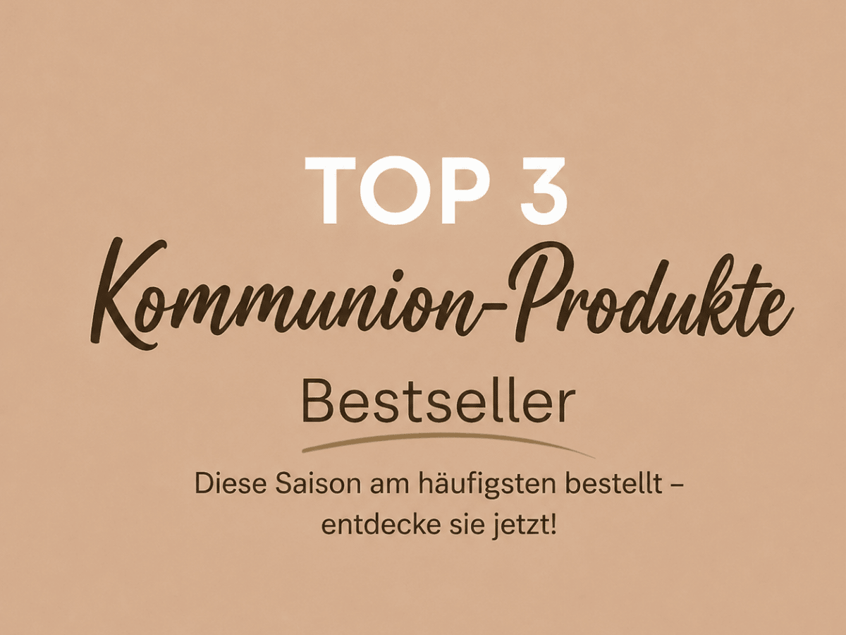 Top 3 Erstkommunion-Fotoprodukte