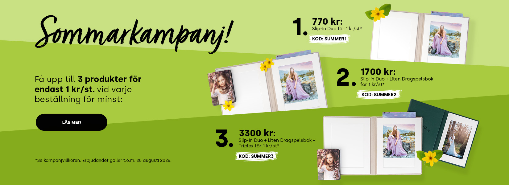 Sommarkampanj - Förpackning 