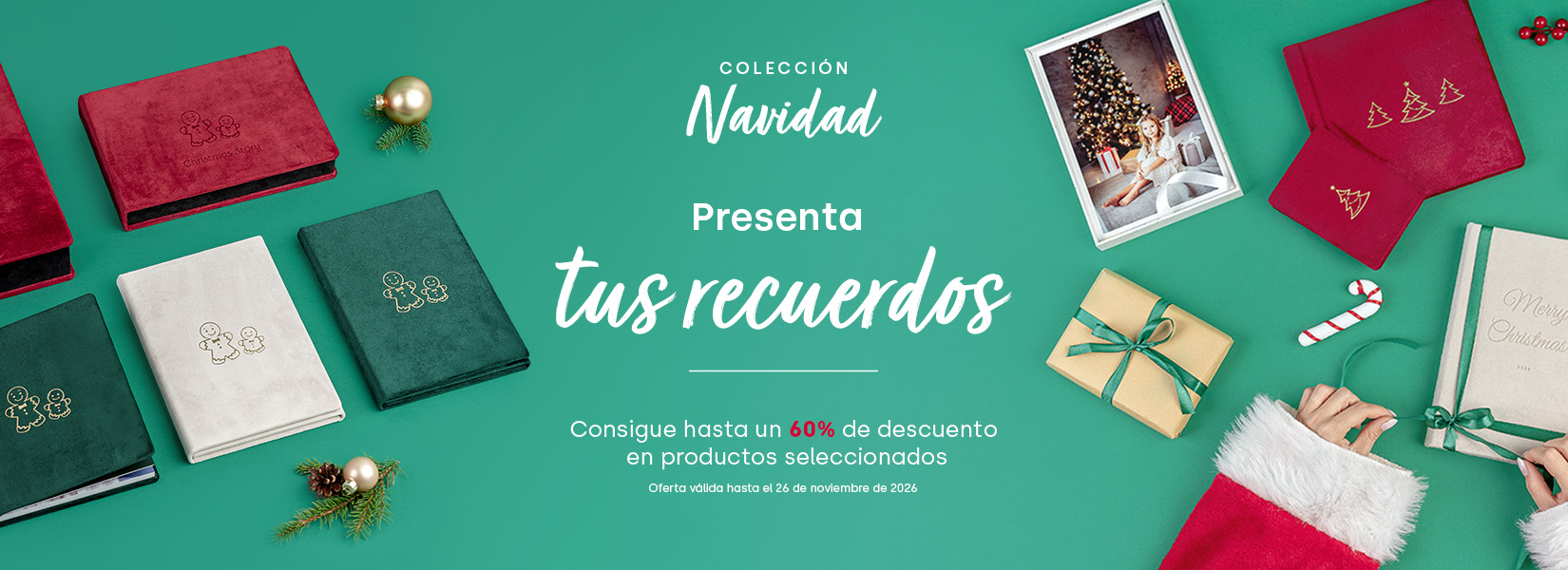 Oferta de Navidad 2026 - Tarjeta Insertable