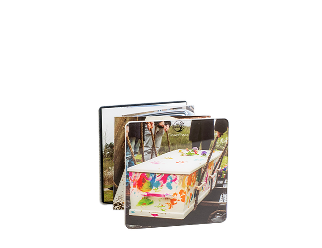 Mini-Leporello für Trauerfotografien und Sternenkindfotografien