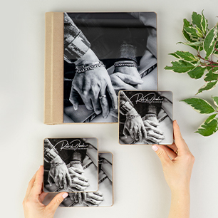 Fotoalbum Pro + 3x Mini-Leporello (Acryl-Finish)