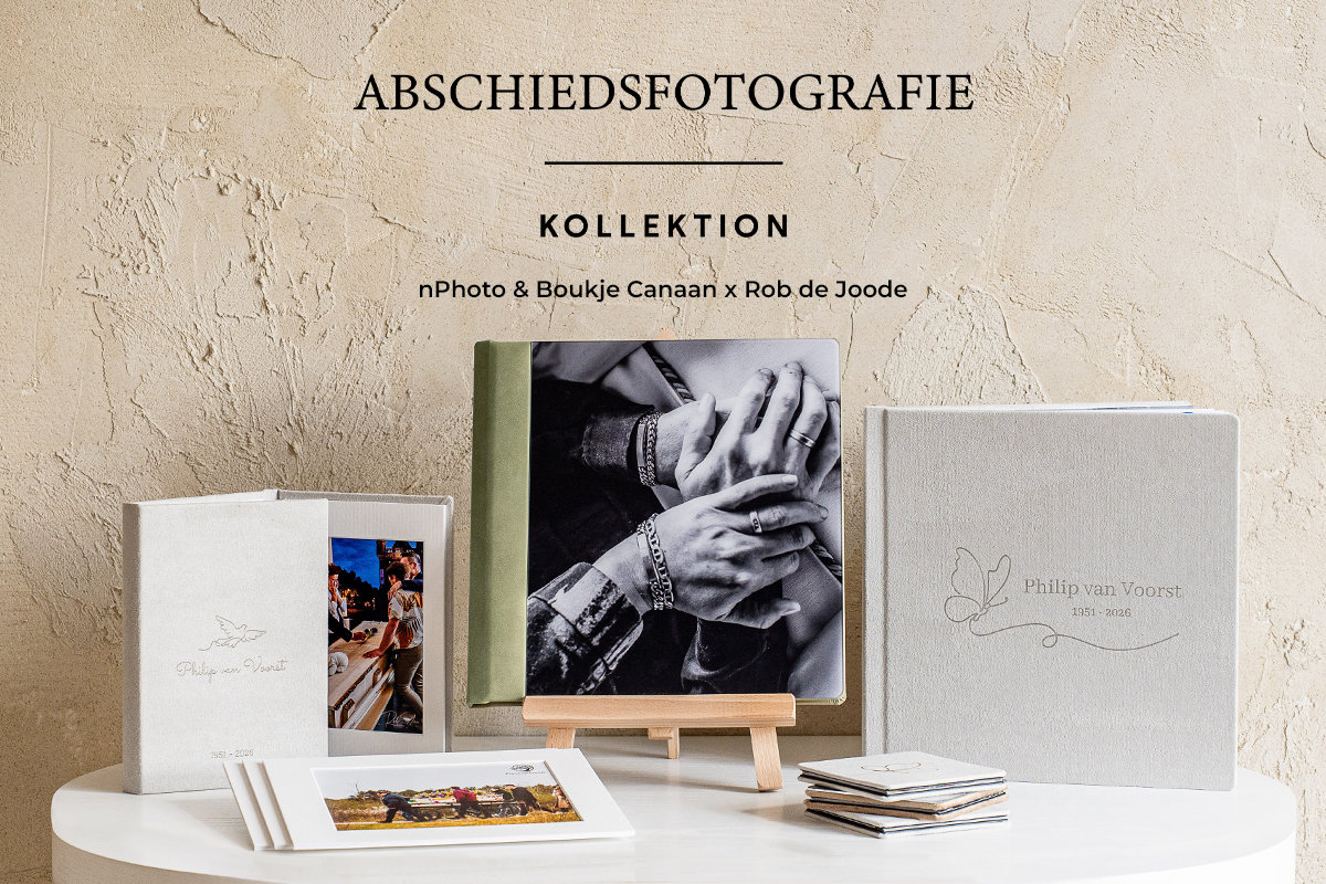 Fotoprodukte und Sets für Trauerfotografen