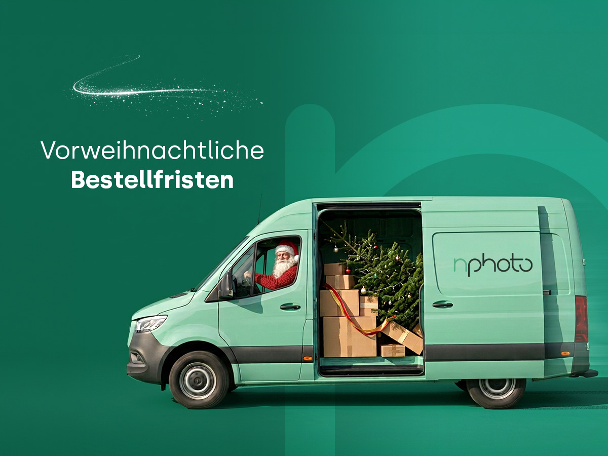 Fotoprodukt-Bestellungen in der Weihnachtszeit