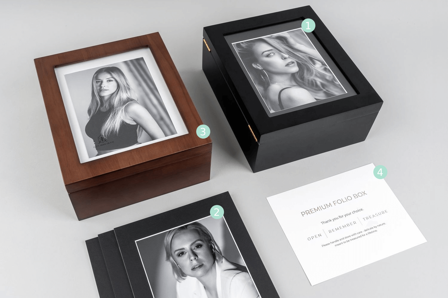 Premium Folio Box details