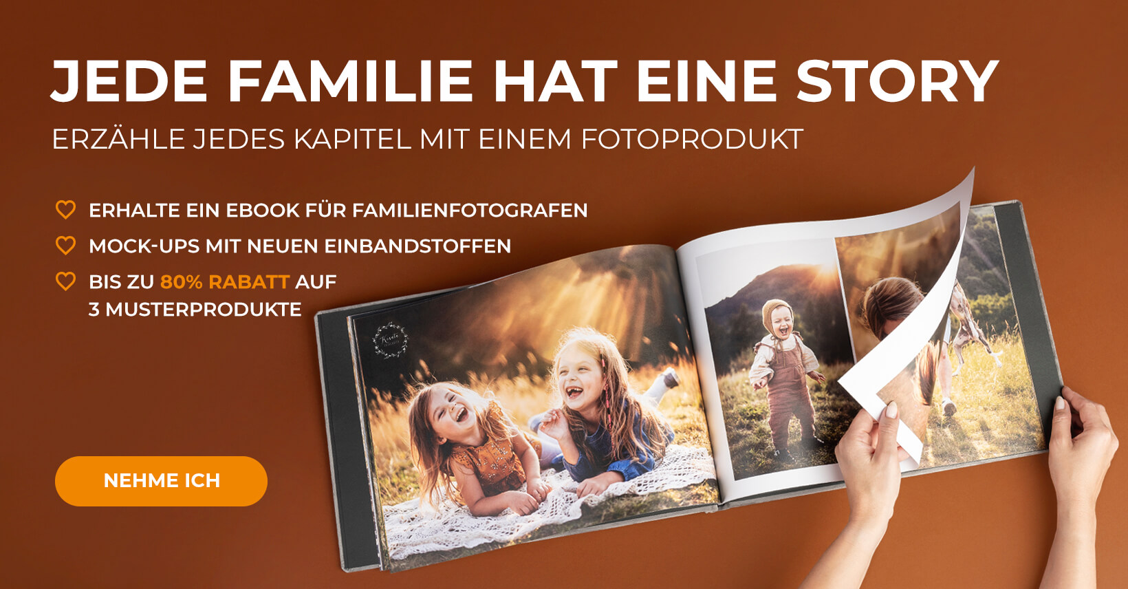 Professionelle Fotoprodukte für Familienfotografen