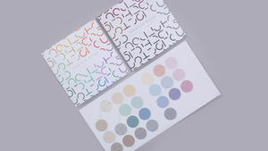 nPhoto, swatch book, materials, leatherettes, textiles