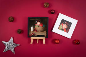 Fotos mit schwarzen und weißen Rahmen, optional mit Passepartout-Finish