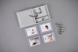 Passepartout Box mit Fotos in Passepartout-Rahmen