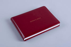 Photo Album exclusive collection with embossed text in leatherette