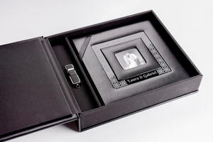 Complete Album Set - Black Star Collection album and box in E4 leatherette standard usb stick in black textile