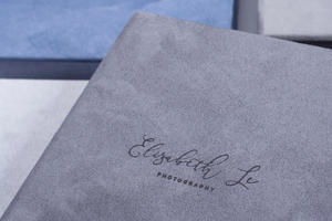 laser etch on velvet and suede textile custom logo