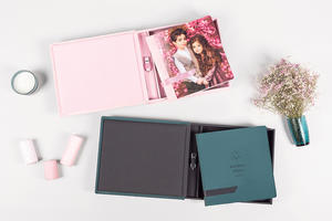 Fotoalbum oder Fotobuch mit Album Box als Complete Set mit USB-Stick - für professionelle Fotografen von nPhoto