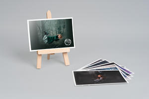 Art Prints and Easel Stand