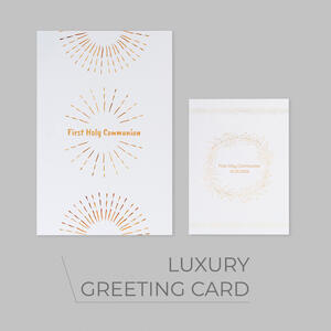 luxury greeting card