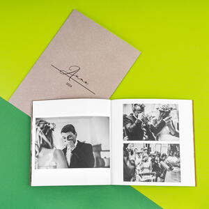 Softcover Photo Book Grey