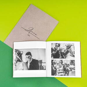 Livre photo avec couverture souple