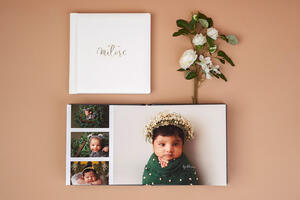 Motifs dorés à la mode sur Albums Photo en similicuir