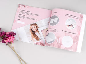 drukowany katalog z ofertą komunijną 