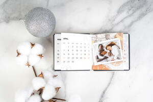 Mini-Leporello als Kalender