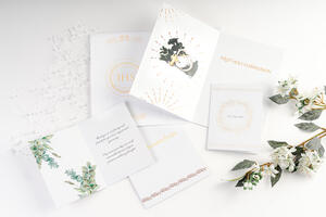 luxury greeting card