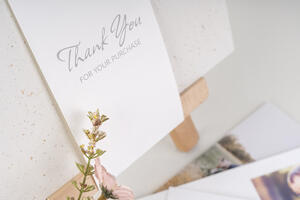 Thank you for your purchase Wrap