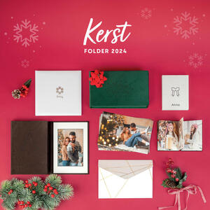 Feestelijke Kerst Folder