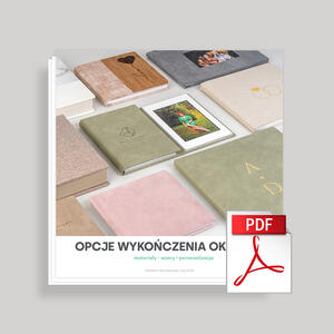 Opcje wykończenia okładek - PDF