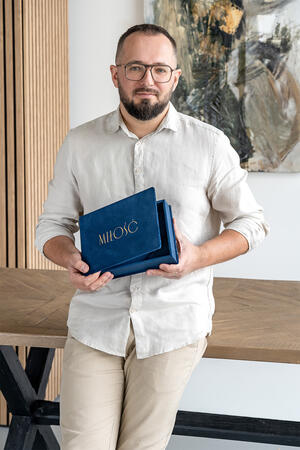 Box na odbitki Dawid Mazur ambasador kolekcji ślubnej 